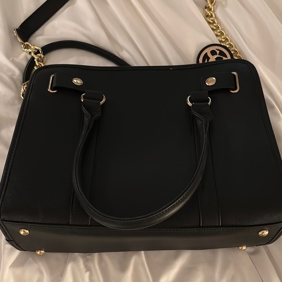 Dasein Black and Gray Handbag - Picture 4 of 4